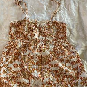 Old Navy Boho Hippie Floral Sleeveless Blouse
